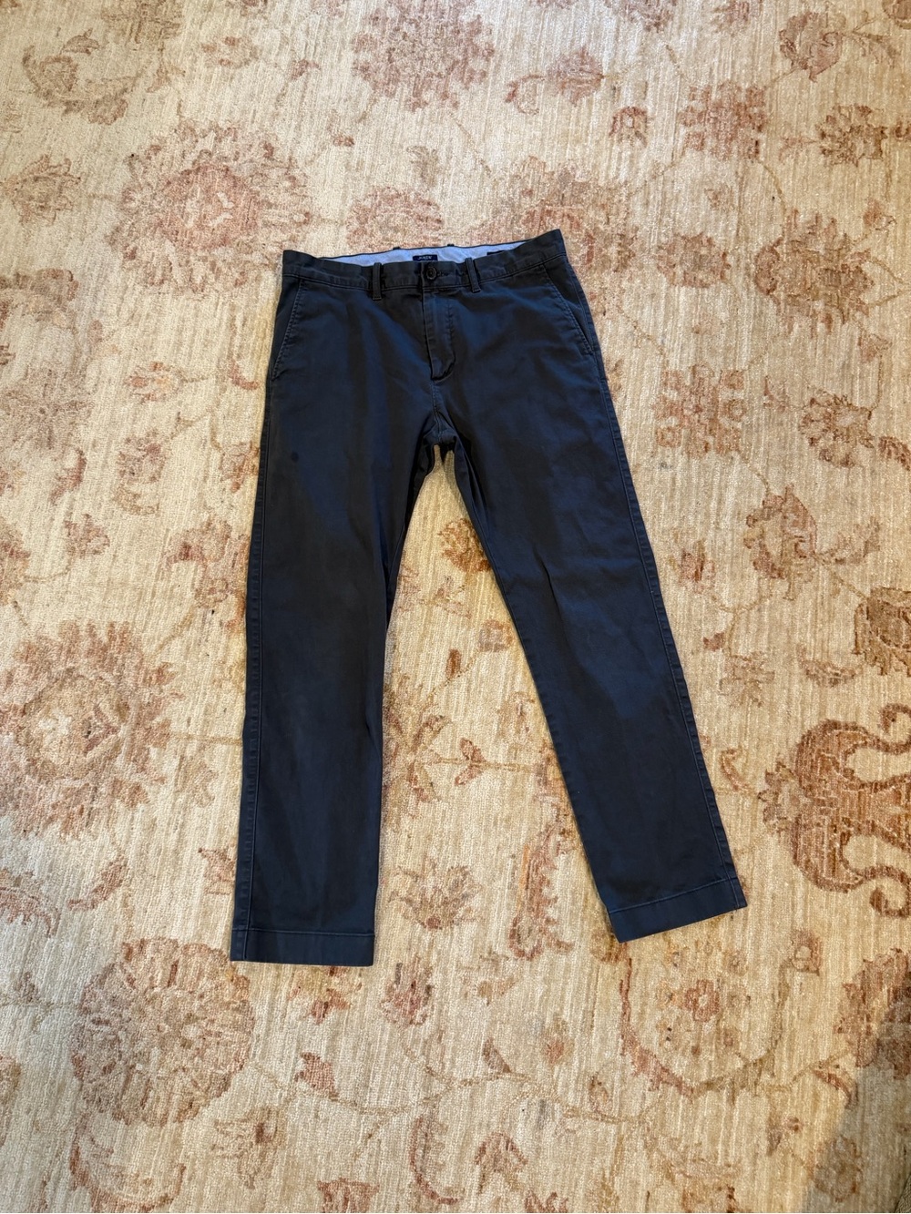 J. Crew Dark Gray Slim Chino Pants